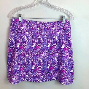 Oxford Golf Skirt / Skort Purple Swirl NEW!